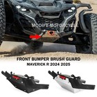 For Can-Am MaverickR 2024 2025 Accessories Front Bumper Guard Lower Frame Guard
