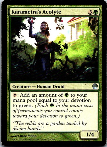 Karametra's Acolyte U Theros 160 MP MP MP - Picture 1 of 2