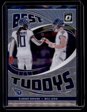 2024 Donruss Optic DeAndre Hopkins / Will Levis Best Tuddys Tennessee Titans #8