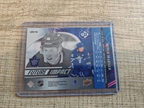 2024-25 Upper Deck UD3 Future Impact #UD3-16 Mitch Marner - Toronto Maple Leafs - Picture 2 of 2