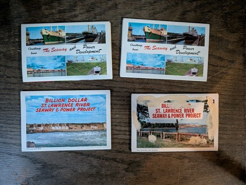 Menge 4 Vintage St. Lawrence Seaway & Power Project Souvenir Ordner Bilder - Bild 2 von 10