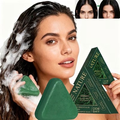 Usman-grass shampoo Soap Bar for Hair Growth Natural Platycladus Orientali Leaf