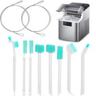 Thorough Cleaning Kit for Ice Makers Features 8 Brushes and Pipe Tools