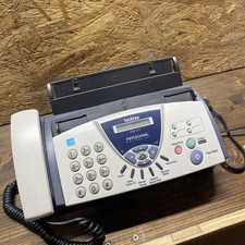 Brother FAX-575 Fax Machine 575 Personal Plain Paper Fax/Copier W/ Phone-TESTED