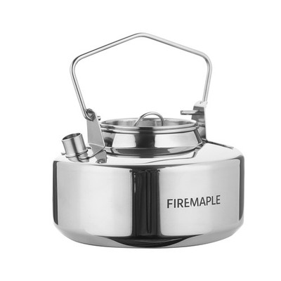 FireMaple Antarcti Portable 1 Liter Lightweight Stainless Steel Camping Kettl...