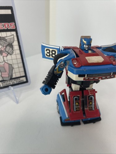 100% Complete W/ Paperwork Transformers G1 Smokescreen VINTAGE Takara Tomy - Picture 11 of 12