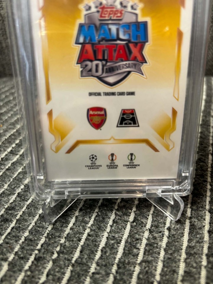 Match Attaxx Rarest Card Topps match attax 2026-27 Bukayo Saka Mystical #BM-BS 1:4320 Packs ...