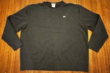 Lacoste Crewneck Sweatshirt Mens Size 8/ XL Black Normcore Preppy College City
