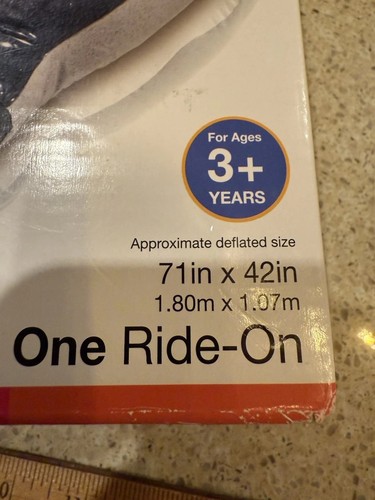 rare 2015 intex large ride on hammerhead shark pool inflatable - Bild 11 von 24