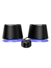 NEW Amazon Basics Bluetooth & USB Computer Speakers 2pk