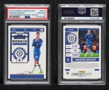 2019-20 Panini Chronicles Contenders Rookie Ticket Mason Mount PSA 10 GEM MT RC