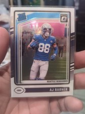 2024 Donruss Optic AJ Barner RC Seattle Seahawks #204 Rated Rookie