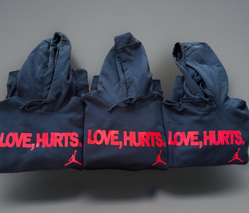 Nike Jordan Jalen Hurts Love Hurts Hoodie Sweatshirt Size XL Ready To Ship