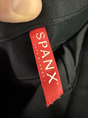 Spanx The Perfect Pant Black Hi Rise Flare   Wide Leg Size Large - Picture 14 of 15