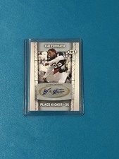 2011 SAGE Hit - Autographs Kai Forbath #A25 Silver (AU, RC)