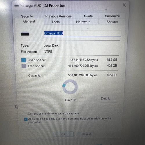 IOMEGA HOME NETWORK 500GB EXTERNAL HARD DRIVE EX CONDITION - Photo 9/9