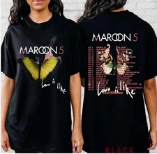 Maroon 5 2025 US Fall Tour Shirt Butterfly Graphic T-Shirt