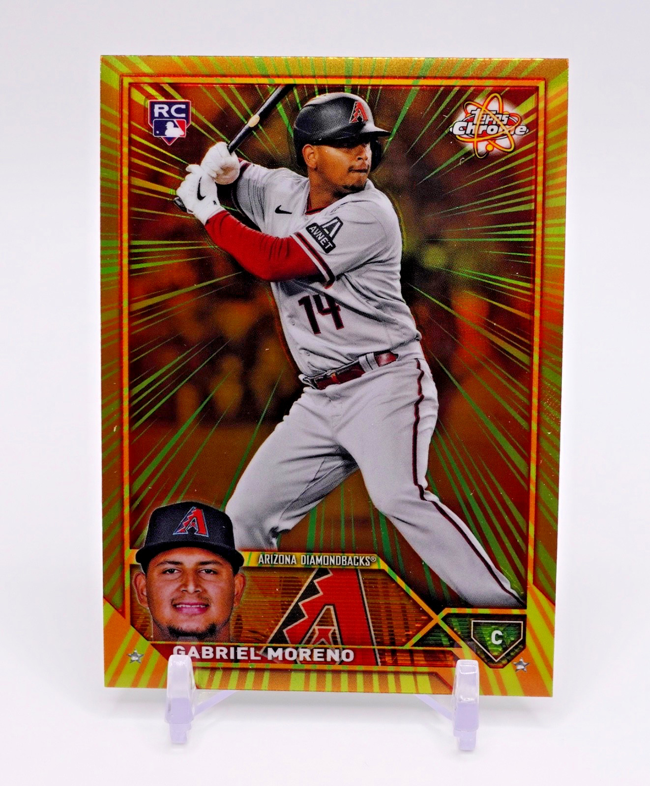 2023 Topps Chrome GABRIEL MORENO RC RADIATING ROOKIES SP #RR-4