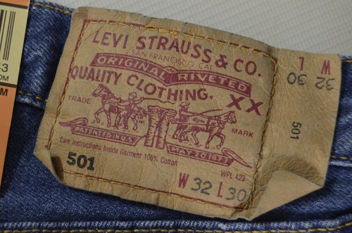 NEW vintage womens LEVIS 501 JEANS W32 L30 size 12 w30 w31 high waist rise 6501 - Picture 14 of 20