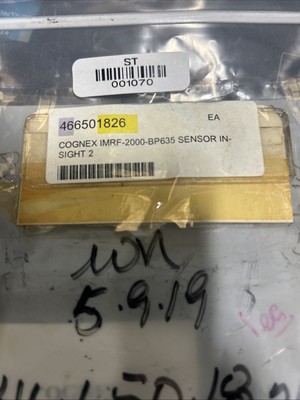 COGNEX IMRF-2000-BP635 SENSOR INSIGHT 2