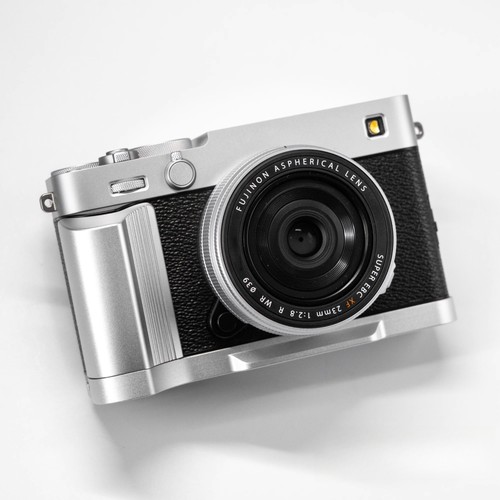 Aluminum Alloy Wood Hand Grip L Base Plate For Fuji film XE5 Camera - Picture 11 of 88