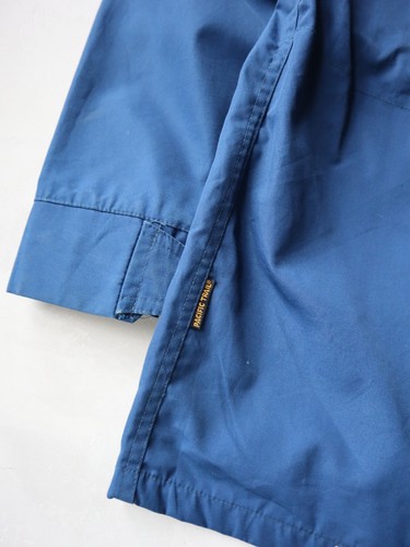 Vintage 80s Pacific Trail Hooded Parka Jacket Size M Blue Beige Made in Korea - Picture 7 of 7
