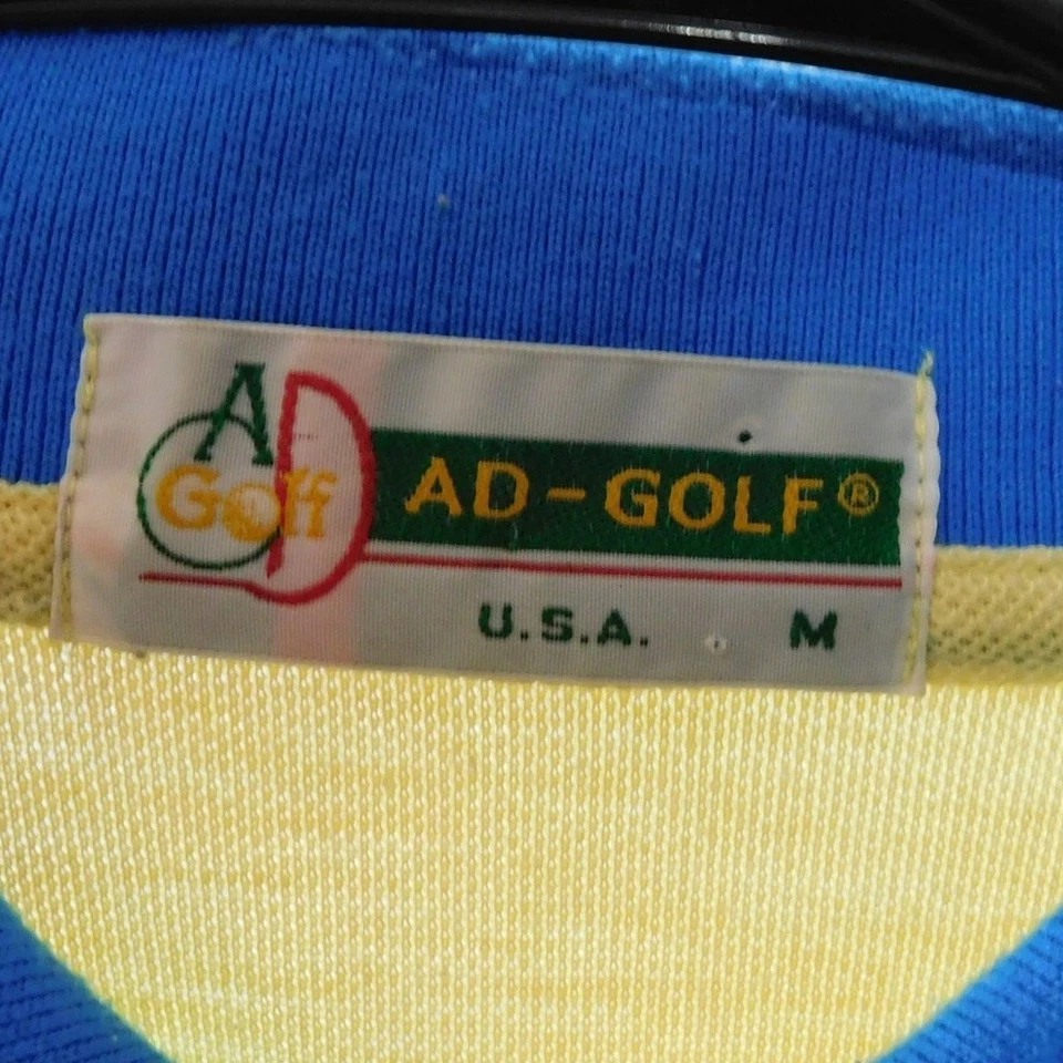 Винтажная рубашка-поло с длинным рукавом 80-х годов нашей эры для гольфа размер M пастельный цветной блок - Изображение 3 из 4