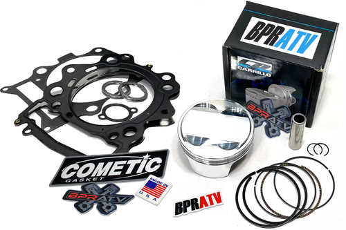 Can-Am DS450 DS 450 97mm CP Carrillo Piston 13:1 Cometic MLS Top Gaskets USA NEW - Picture 3 of 24