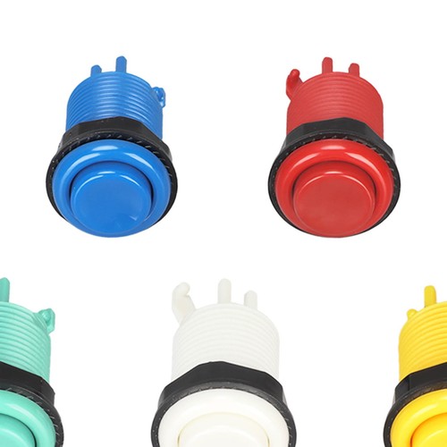 28mm Game Push Button 5 Colors DIY Parts LED Illuminated Buttons Switc FY - Afbeelding 7 van 22