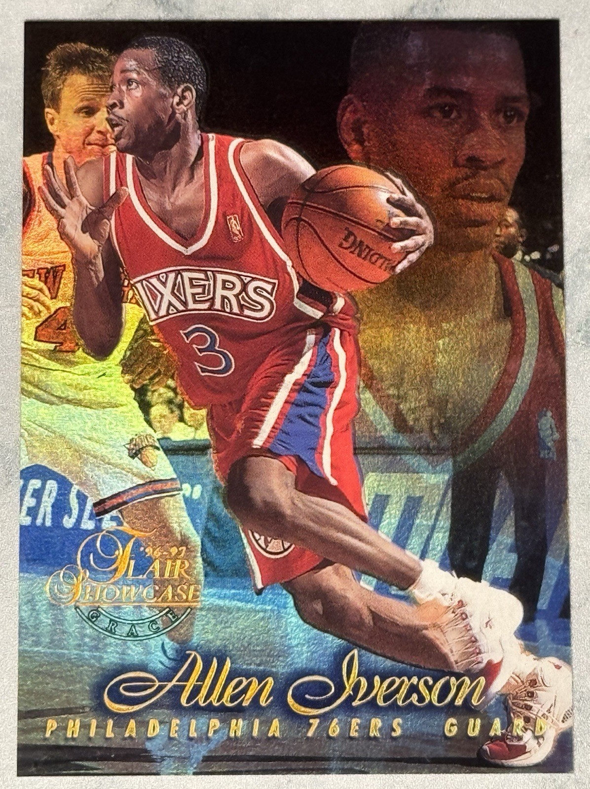 Allen Iverson 1996 Flair Showcase #3 Row 1 Price Guide - Sports