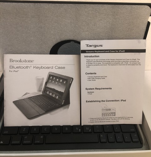 Nuevo Targus Versavu Inalámbrico 360 Soporte Giratorio/Funda Teclado y Estuche para iPad 2 * - Imagen 8 de 8