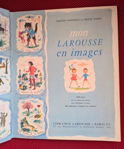 Mon Larousse en Images by Marthe Fonteneau & Helene Poirie; 1956; French Edition - Picture 4 of 9