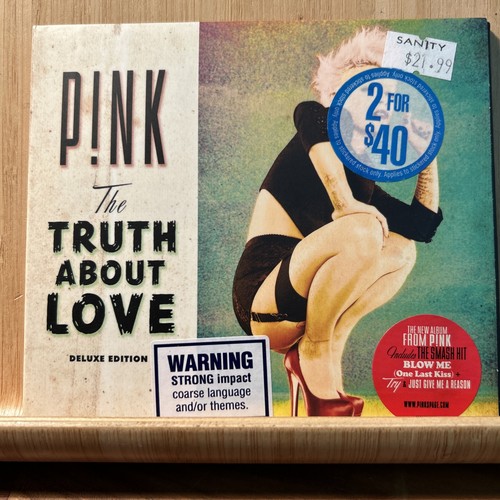 PiNk The Truth about Love CD 2012 (S3.9) - Picture 1 of 4