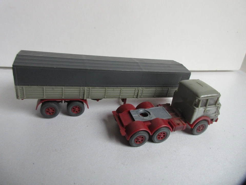 Wiking 1:87 Krupp 806 Camion Con Rimorchio !!! - Immagine 2 di 4