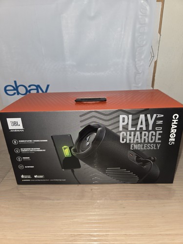 Sistema de altavoces portátiles JBL Charge 5 - negro nuevo y sellado negro - Imagen 6 de 7