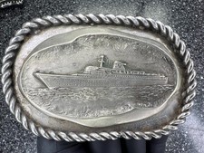 Ship/Ocean Liner, Belt Buckle