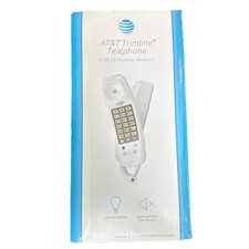 AT&T Tl-210WH Trimline Corded Phone - White