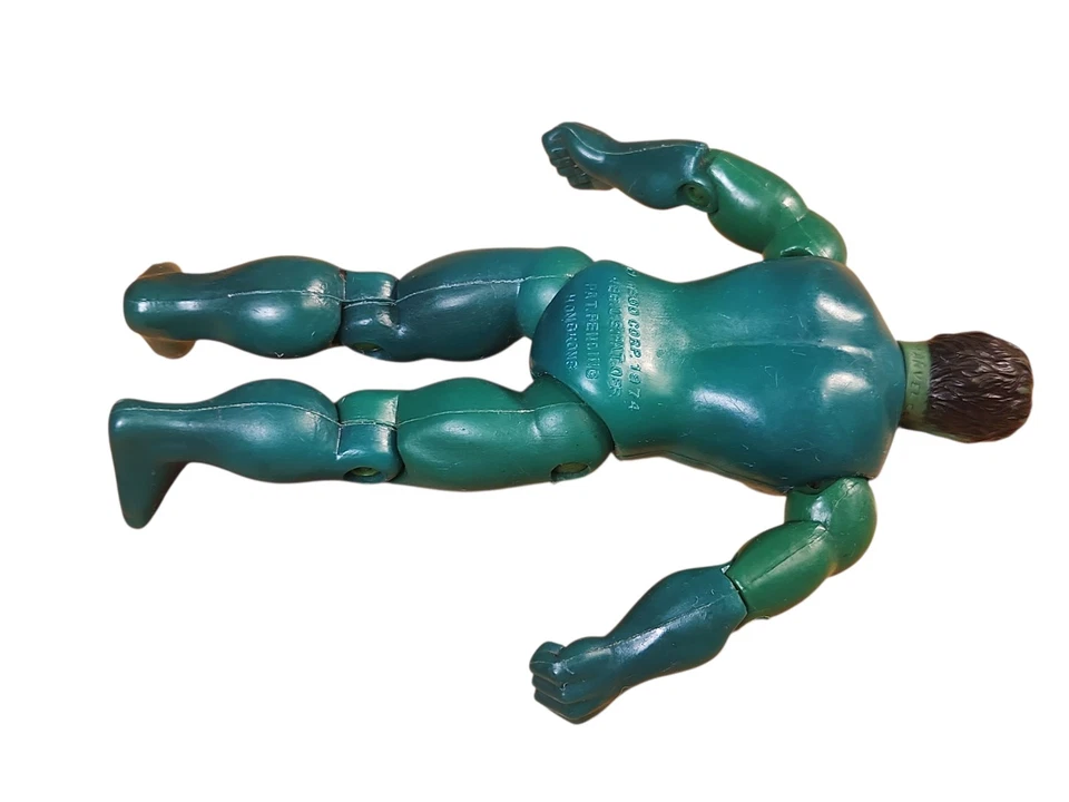 Incredible Hulk Vintage 1974 MEGO Corp El (usado) Suelto pero en general buen estado. Foto 3 de 4