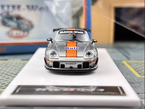 EY FS 1:64 Silver Gulf RWB 993 GT Racing Sport Model Diecast Collect Car - Picture 5 of 10