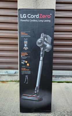 LG CordZero A9 A913BM Cordless Stick Handheld Vacuum Black Silver New in Box