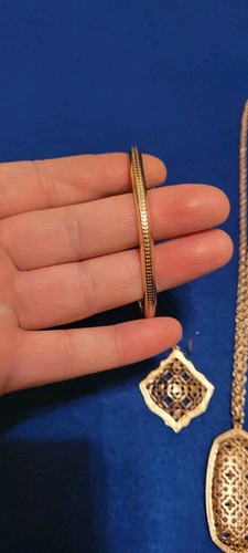 Kendra Scott Jewlery Lot. Filigree Logo Necklace &Earrings. Bracelet. - Picture 6 of 14