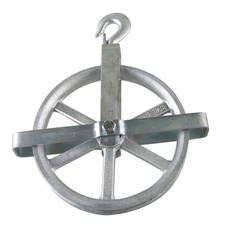 PEERLESS 5-00-031595- Pulley Block,Swivel Hook,1 in Rope dia. 16A383