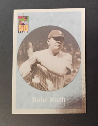 2001 Topps Babe Ruth Card # BT2 (see scan)