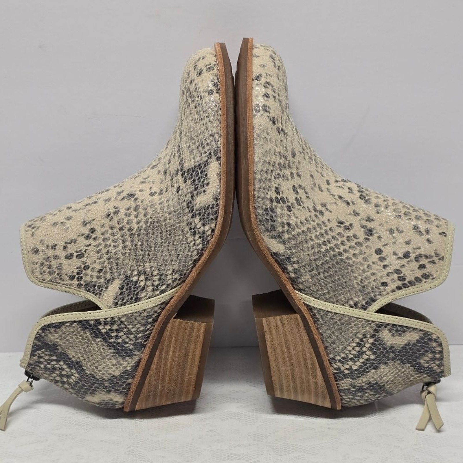 Sofft Abena Snakeskin Python Embossed Genuine Lea… - image 6