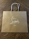 Christian Louboutin Paper Shopper Shoe Gift Bag Red Lining 34 cm (h) x 40 cm (w)