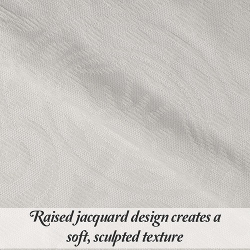 Cotton Blend 2-Piece Bedspread Set, Oversized Bedspread, 1 Matching Pillow Sh... - Picture 5 of 7