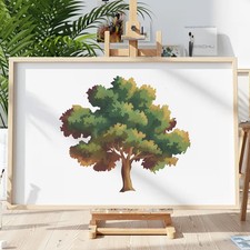 Baum Wald v6 Schablone Malen Wand Deko NEU