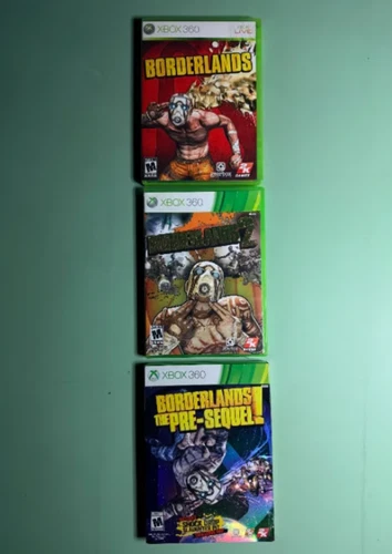 Borderlands game bundle for the XBOX 360 - all CIB