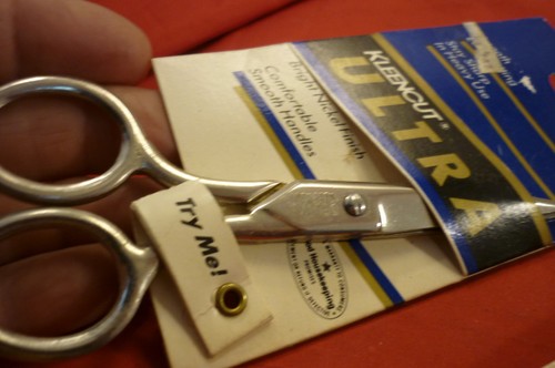 KLEENCUT SCISSOR LOT NOS VINTAGE  LOT OF 3 PAIR DRESS MAKER SEWING 7" & 3-1/2" - Picture 5 of 11