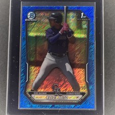 2026 Bowman Chrome Roldy Brito 1st Bowman Blue Shimmer Refractor 133/150 #BCP-21